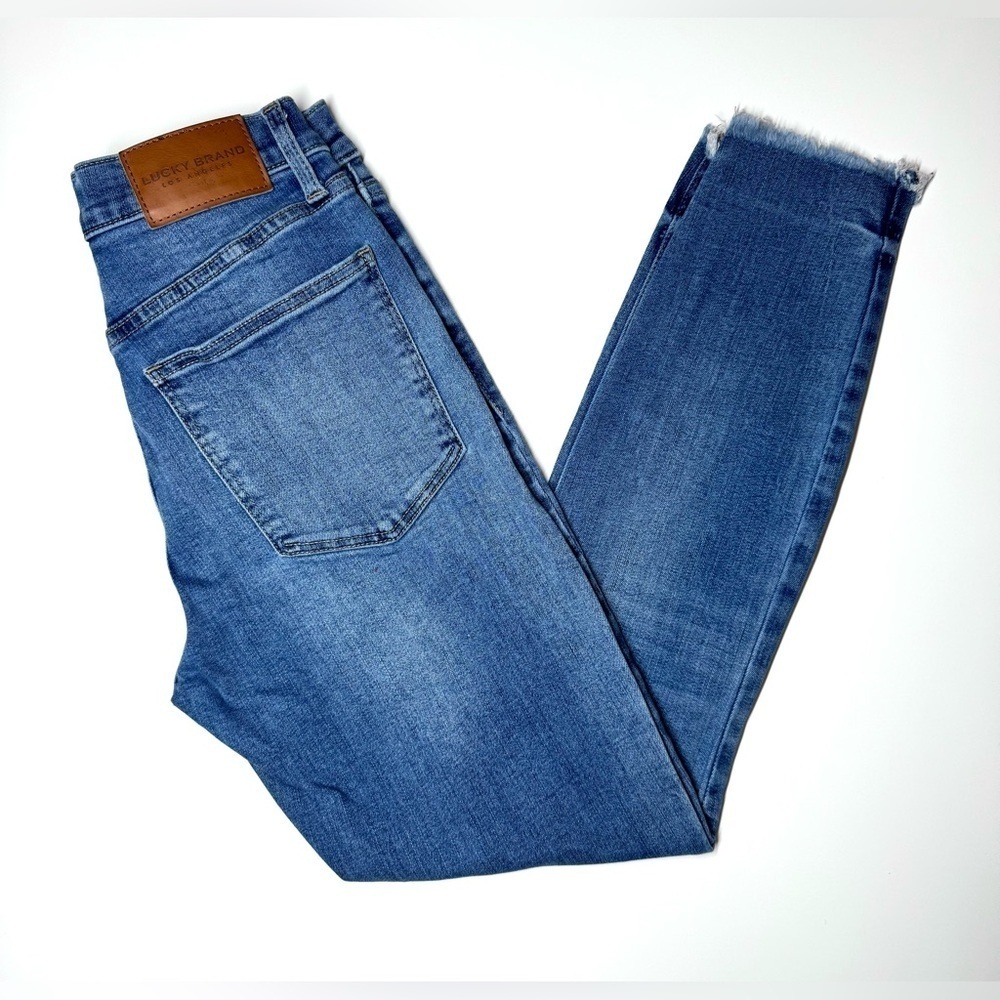 Lucky Brand Women's High Rise Bridgette Skinny Jeans Size- 6/28 Ankle - Picture 8 of 10